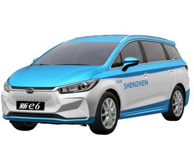 China BYD's best-selling pure electric taxi, the new e6, has a range of 500KM for sale
