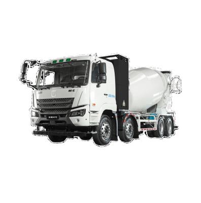 China Geely Remote M7E Pure Electric 8x4 Mixing Truck 282 Degree Charging Edition for sale