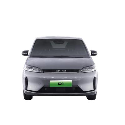 China Fábrica de suministro directo buen precio 418KM puerta corredera lateral BYD D1 limpio sedán eléctrico coche compartido en venta