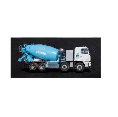 China China Geely, standard version M7, CATL-350Kwh charging, 12 cubic meters, 8x4 pure electric cement mixer truck for sale