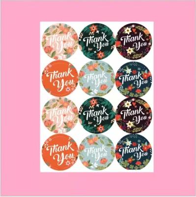 China Thank You Lover Christmas Gift Stickers Labels Tag Personalised Printable for sale