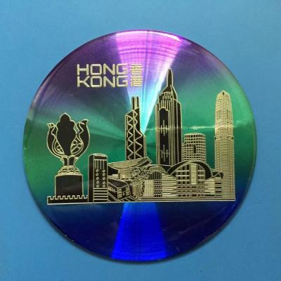 China 3D Gel Dome Sticker Epoxy Resin Labels Crystal Logo Holographic for sale