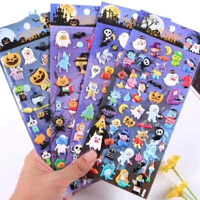 China Custom Clear Die Cut Sticker Labels Printing A5 Self Adhesive Cartoon Transparent for sale