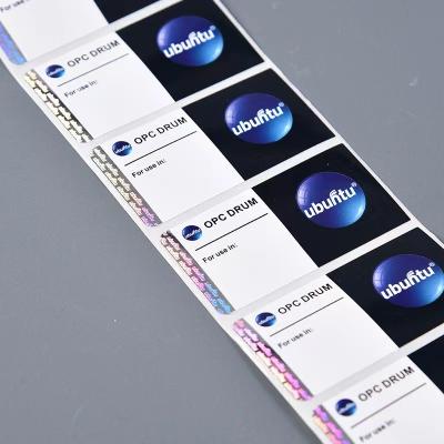 Китай Лоск 3D 2D губы ярлыков голографической трамбовки пакета стикера Hologram безопасностью упаковывая очевидный продается