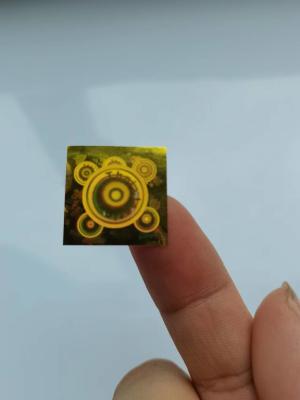China Holo Anti Counterfeit Sticker Laser Security Serial Number Protect Consumers Circle Custom for sale