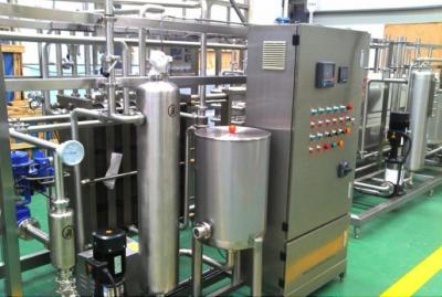 China Industrial Milk Plate Pasteurizer Machine For Yoghurt And Ice Cream for sale
