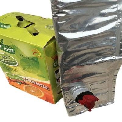 China 3L - 220L High Barrier Aseptic Bags With Vitop Valve For Milk Chocolate Dairy Product en venta