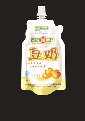 Chine Le poly papier aluminium clair tiennent des sacs de poche pour la nourriture, poche liquide avec le bec à vendre