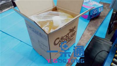 China Bolso del BABERO del agua en bolso de la caja y de la bebida del líquido en la caja para la leche de coco en venta