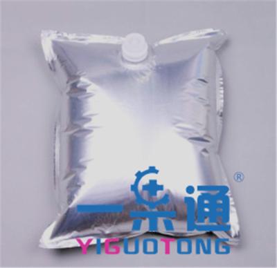 China Bolso del BABERO del papel de aluminio en el canalón de empaquetado 1L - 10L/20L/220L de la leche del dispensador del vino de la caja en venta
