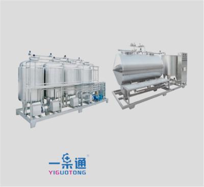 China Verticla And Horizontal Manual Cip System In Food Industry Whole Set Type for sale
