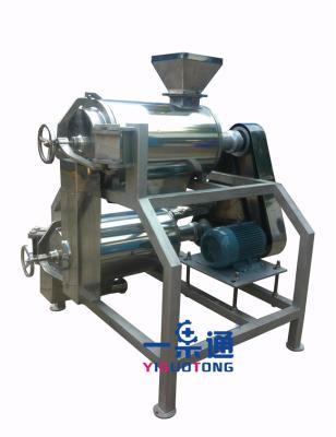 China 1T/H máquina de apedrejamento e reduzindo a polpa de SUS304 para o Bayberry Juice Making à venda