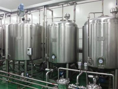 China System-automatisches Bier-und Brauenscip Reinigungs-System der Milch-CIP waschendes zu verkaufen