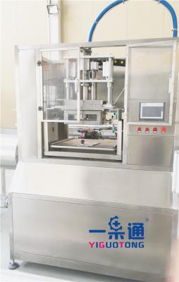 Chine Machine de conditionnement de jus de fruit d'acier inoxydable de machine de remplissage de BAVOIR de sirop de lait de vin grande à vendre