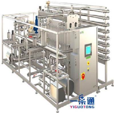 China Tea Drinks Pasteurizer Machine , UHT Tubular Milk Pasteurization Equipment for sale