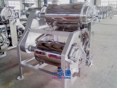 China Tomatensauce-Erdbeermarmelade industrielle Juicer-Maschinen-/Apple-Zerfaserer-Maschine zu verkaufen