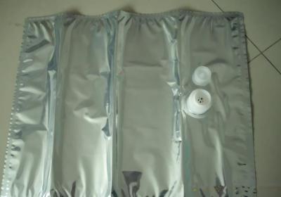China Composite Plastic Aluminium Foil Food Aseptic Bags / 20 Litre Bag In Box for sale