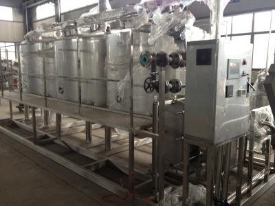 China Hot Water CIP Washing System / Automatic Cip System For Tea Drink / Milk Line for sale