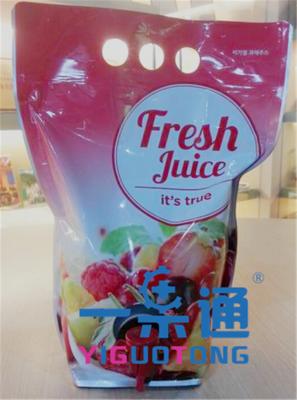 China 5L Syrup BIB Bag In Box / Aseptic Bag For Apple Juice , Long Life Using for sale