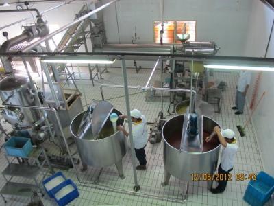 China Syrup Glass Bottle Filler For Blending Milk Tea SUS304 Material en venta