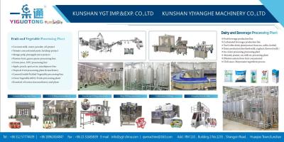 China Beverage Process Plant Turnkey Project For Juice Drink for sale