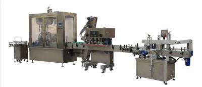 China Automatic Food Processing Equipment Can Glass Bottle Cold Glue Paper Labeling Machine for sale