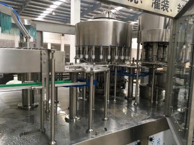 China Large Capacity Liquid Filling Machine , Juice Production Line Low Noise for sale