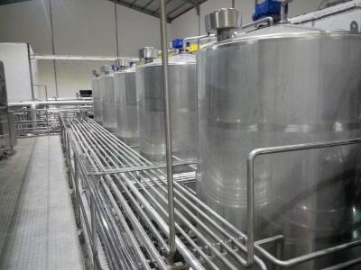 China 5.5kw CIP Washing System SUS304 4000L 30T/H For Processing Line for sale