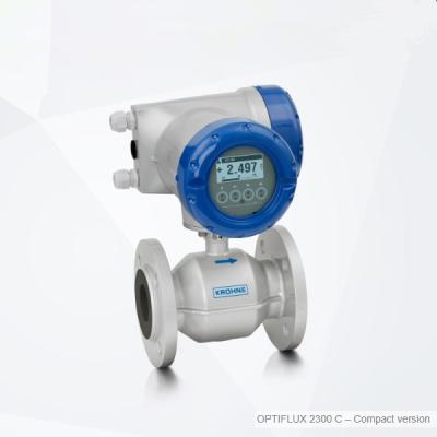 China CE / RoHS Krohne OPTIFLUX 2300C Electromagnetic Water Flow Meter Long Life for sale