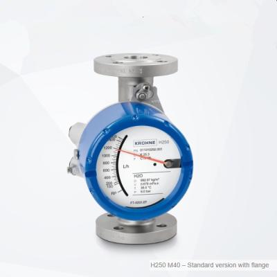 China 24 V Electric H250 M40 Krohne Variable Area Flowmeter For Liquids And Gases for sale