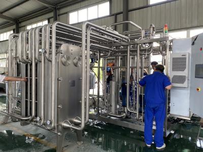 China Steam Sterilization 5T/H Yoghurt Milk Uht Milk Sterilizer SUS316 for sale