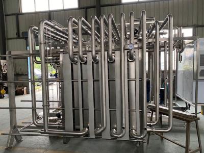 China UHT Sterilizer Machine For Dairy Beverage Plant Solution / Fruit Pasteurizer for sale
