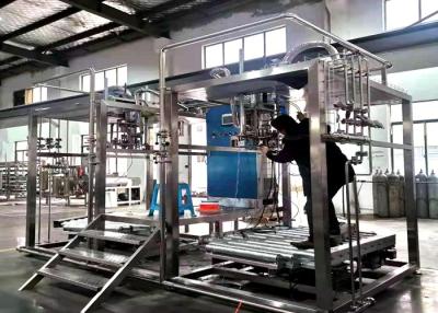 China SUS316 Jam Aseptic Filling Machine 4T/H 35 - 40 Degree Filling Temperature for sale