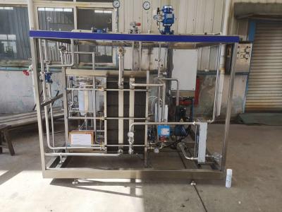 China Siemens PLC Control Juice Pasteurization Machine 2000-5000kgs Per Hour for sale
