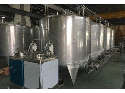 Chine Pompe de nettoyage de la machine 10T/H CIP de SUS304 1000L CIP à vendre