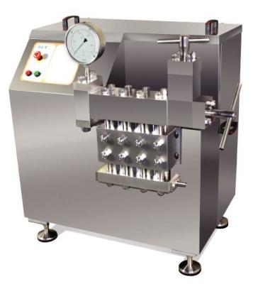 China 500L Per Hour High Shear Homogenizer For Dairy Beverage SUS304 Material for sale