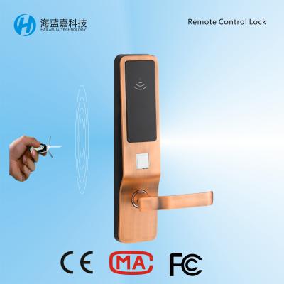 China Zinc alloy security golden keyless house door locks manufacturer since 2005 for sale