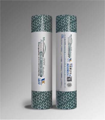 中国 Bondsure® MACのHDPEの前に応用防水の膜は非高分子をアスファルトで舗装する 販売のため