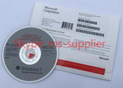 China Paquete en línea del OEM del DVD del pedazo del pedazo 32 de Windows 7 64 de la llave del producto de la activación del 100% en venta