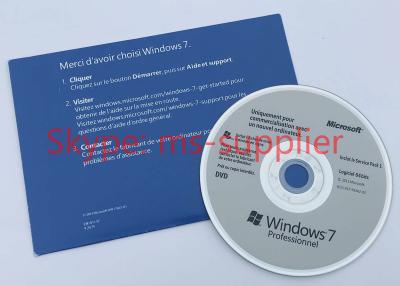 China Softwares del sistema informático del pedazo del OEM 64, datos del DVD/VD del triunfo 7 de Microsoft favorables en venta