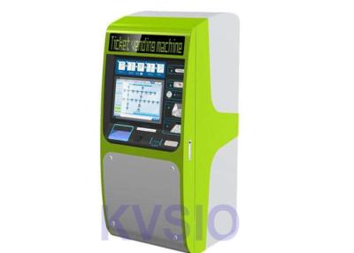 China Metro Railway Ticket Vending Machine Powder Coating Or Automobile Painting Enclosure for sale