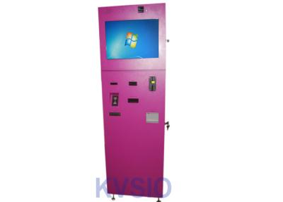 China Anti Corrosion Steel Self Ordering Kiosk , Self Check In Machine CE Certification for sale