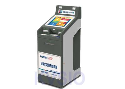 China High Security Outdoor Payment Kiosk , Bill Payment Machine With Biometric Reader for sale