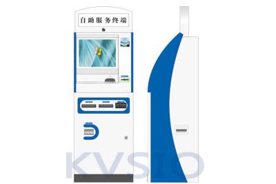China Public Untility Automated Payment Kiosk 300W Power For Telecom / Insurance for sale
