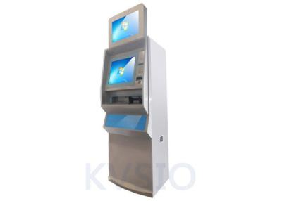 China Financial Services Automated Payment Kiosk 300 Lumens/M2 Brightness Monitor for sale