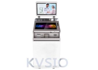 China Hospital Registration Healthcare Check In Kiosk , Self Pay Kiosks Compact Structure for sale