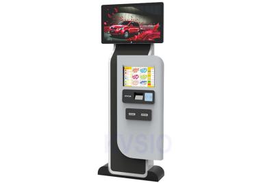 China User Friendly Kiosk Bill Payment Machine , Bill Payment Terminal Logo Printing for sale