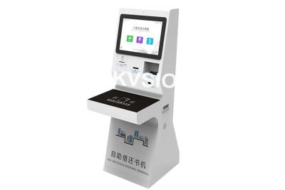 China Quiosco interactivo de la pantalla táctil de la prueba del polvo, capa del polvo del quiosco de información de la biblioteca en venta
