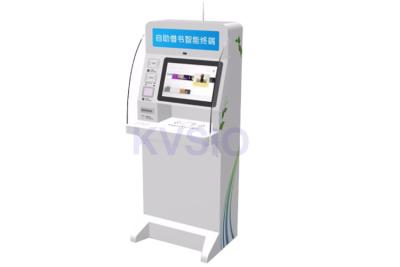 China Smart Interactive Self Service Kiosk High Resolution con lector de tarjetas RFID en venta