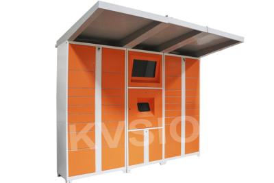 China Dust Proof Outdoor Parcel Delivery Lockers Convenient For Maintenance for sale